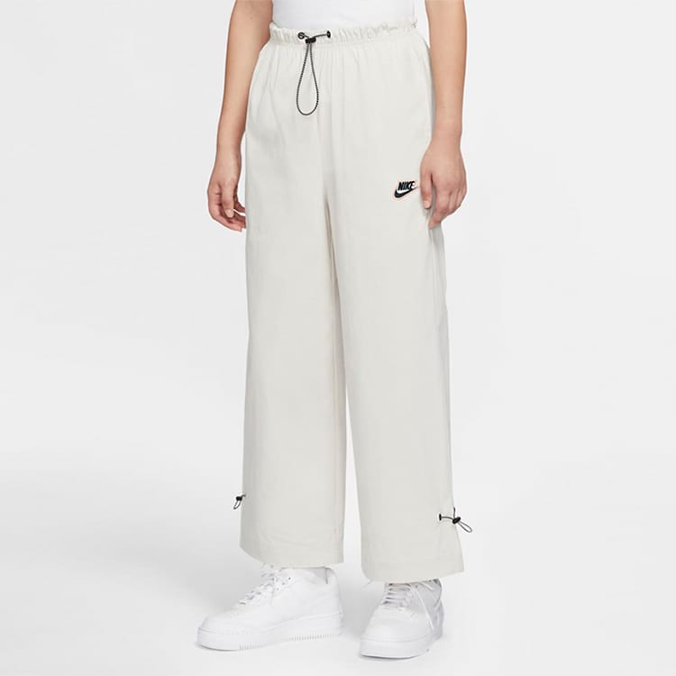 Nike Wide Leg Casual Pants Women's Light Bone CU5980-072