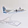 Jason Tutu 16cm  Aero Mongolia Fokker F50 Airplane Erj145 Airways Airplane Model Plane Diecast Metal 1/400 Scale Planes