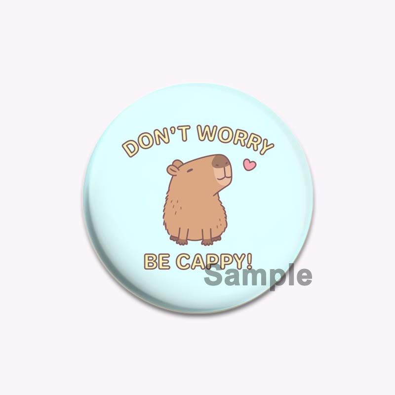 

58/44/32 мм гудзик із тваринами Одяг, що налаштовується, капелюх, шпилька з лацканами, модний креативний значок коханця для рюкзака, одяг, подарунки 32mm