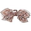 Double-Sided Cashew Flower Bow Hair & Heart Claw Clip Set - Summer Shark Clip Fashion Ponytail Accessories