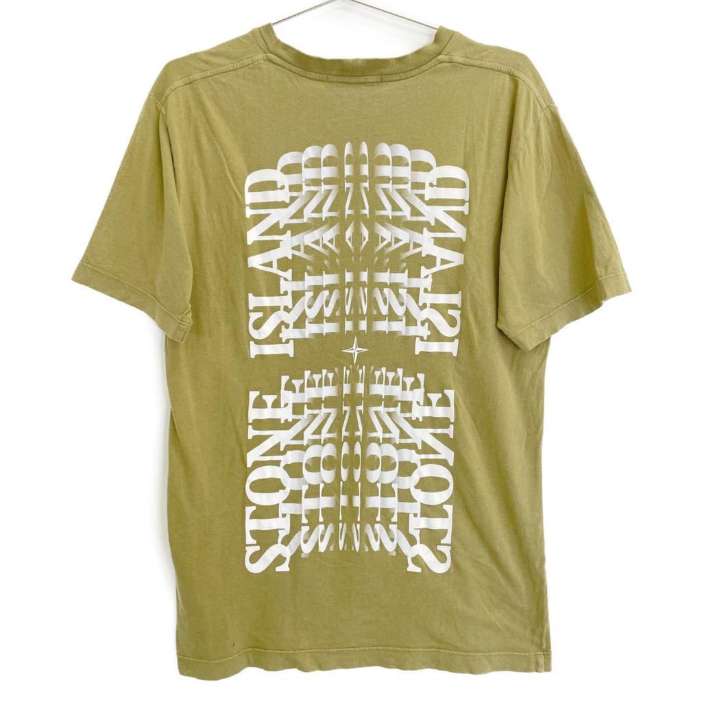 STONE ISLAND Green 2NS86 78152NS86 T-shirt tops S greenUsed