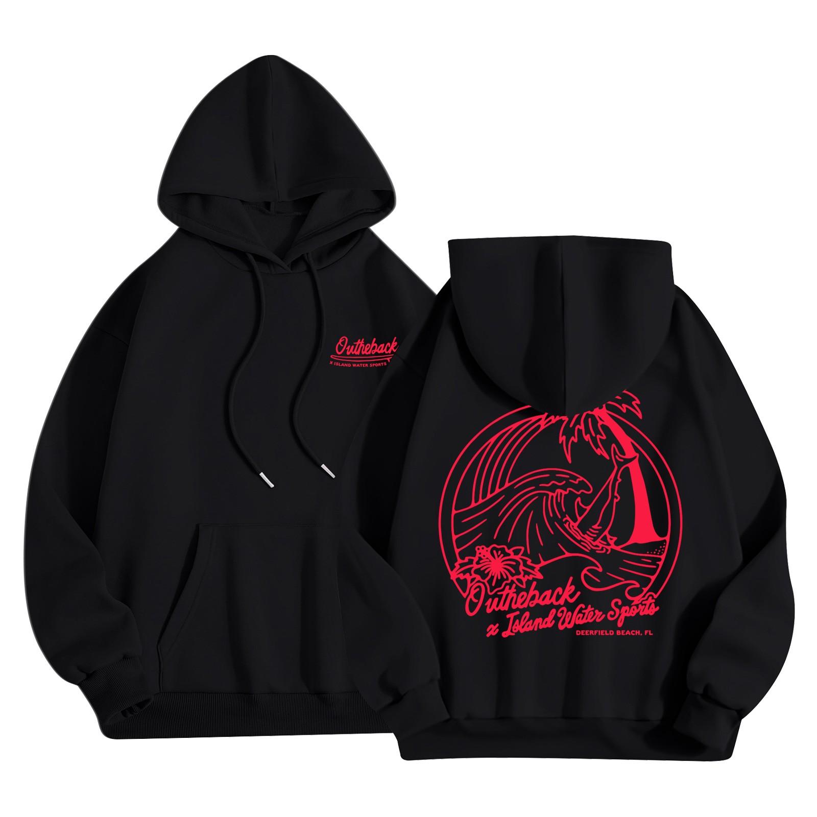 

Женская модная повседневная универсальная повседневная толстовка с капюшоном, повседневная толстовка с длинными рукавами и нашивками сверху XXL чёрный