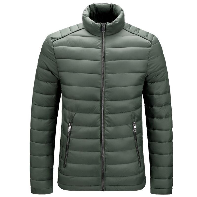 Autumn Winter Lightweight Jackets Men Padded Parka Male Coats Outwear Windbreakers Men Clothing