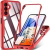 Coque - Samsung - Galaxy A16 5G - Protection 360° - Bordure Renforcée - Rouge