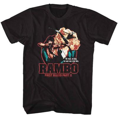 Rambo 1st Blood Part Ii Black Unisex T-shirt