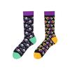 Socks Asymmetrical Cotton Socks Creative Cartoon Mid-Calf Cotton Socks