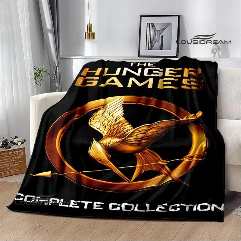 Les Jeux de la Faim couvertures imprimées flanelle Couverture chaude douce et confortable couverture pour la maison le voyage couverture de pique-nique cadeau d'anniversaire