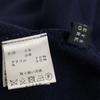 unused BARNEYS NEWYORK wool blend Midi length knit skirt 38 Navy Women Used