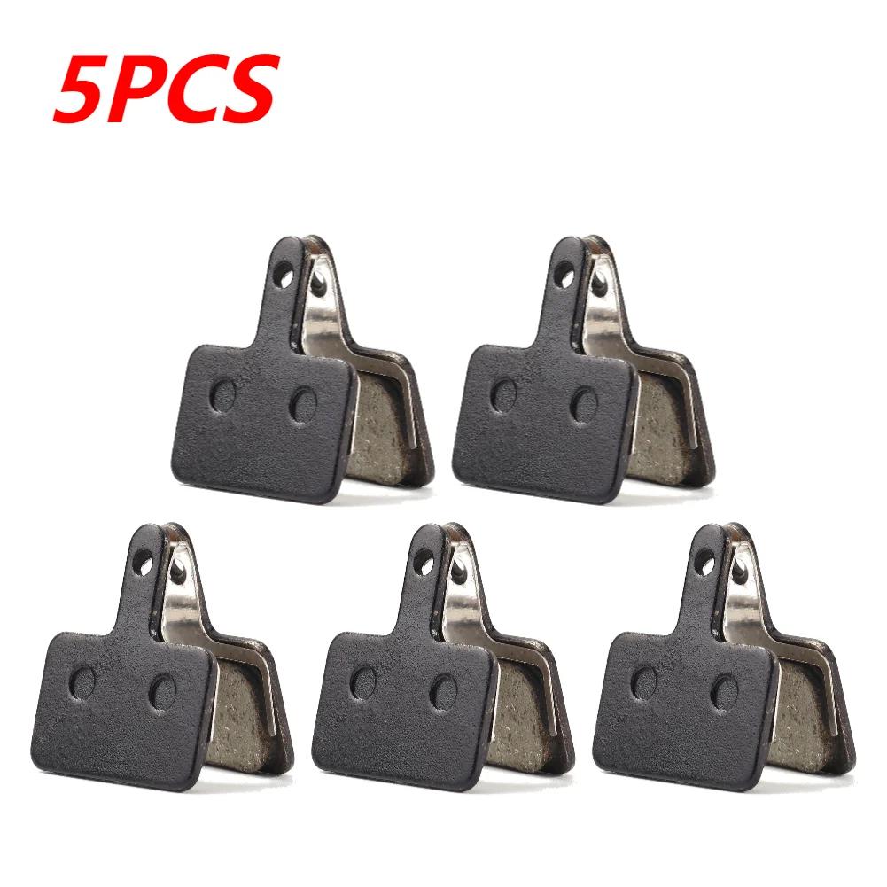 5-50PCS MTB Road Bicycle Disc Brake Pads for SHIMANO M375 M445 M446 B01S MT200 M400 MT500 M315 Resin Semi-Metallic Cycling Part