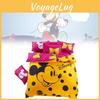 Mickey Mouse Kids Bedding Set With Long Staple Cotton Four Piece For Nursery And Toddler Room