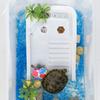 Plastic Transparency Turtle Tank House with Areas To Breed Feed Swim Bask Indoor Enclosure Water Turtles Cage Reptile Habitat