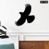 1pc Flying Dove Metal Wall Art Peace Dove Sculpture Ironwork Mural Intricate Craftsmanship Home Patio Wedding Anniversary Gift