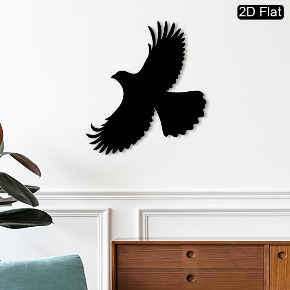 1pc Flying Dove Metal Wall Art Peace Dove Sculpture Ironwork Mural Intricate Craftsmanship Home Patio Wedding Anniversary Gift