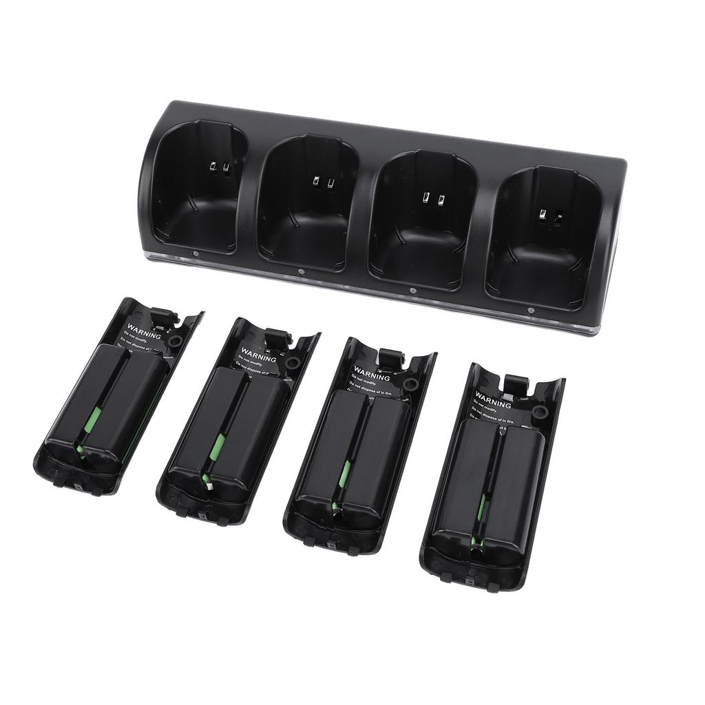 Controller  R Station for   Remotes Controller  R Dock Station with 4 Pack 2800mAh Re Able Battery