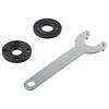 Angle Grinder Replace Flange Nut Set For 14mm Spindle Thread Angle Grinder Metal Pressure Plate With Wrench Grinding Tool