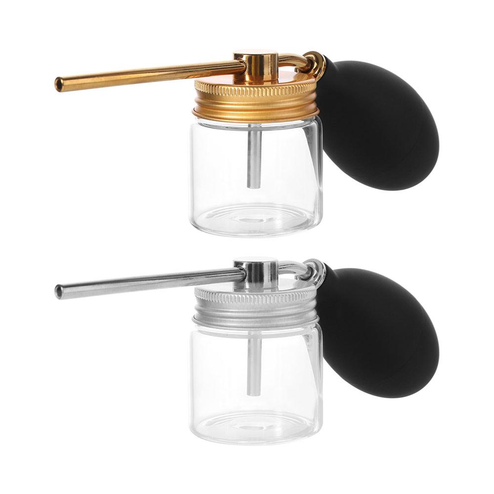 Talcum Hair Salon Powder Spray Bottle Refillable Fiber Spray Applicator Hairdressers