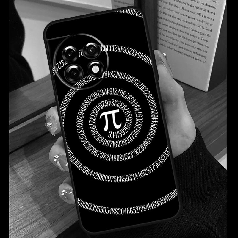 Math Formula Pi Case For OnePlus 15 13 12 11 10 15R 13R 12R 10T 13T OnePlus Nord 5 CE 4 3 Lite N20 N30 Cover