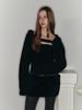 Asula Wool Knit Bustier (Black)