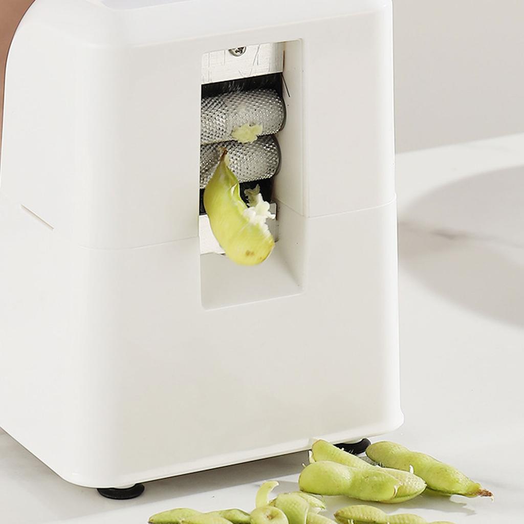 Elektryczna Maszyna do Łuskania Grochu Pełna Automatyczna Łuskarka do Fasoli Grochu Obieraczka Akumulatorowa Maszyna do Obierania Grochu dla Kuchni Restauracyjnej