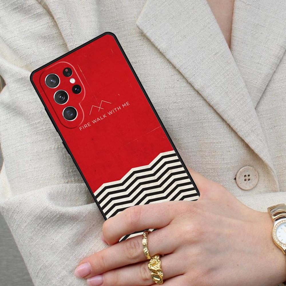 Twin Peaks Cell Phone Case for Samsung Galaxy S26 Ultra S25 S24 S23 S22 S21 S20 Note10 Cover