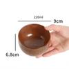 Wooden Bowls Jujube Wood Children Baby Adults Small Soup Bowls Solid Wood Salad Bowls Retro Household Tableware