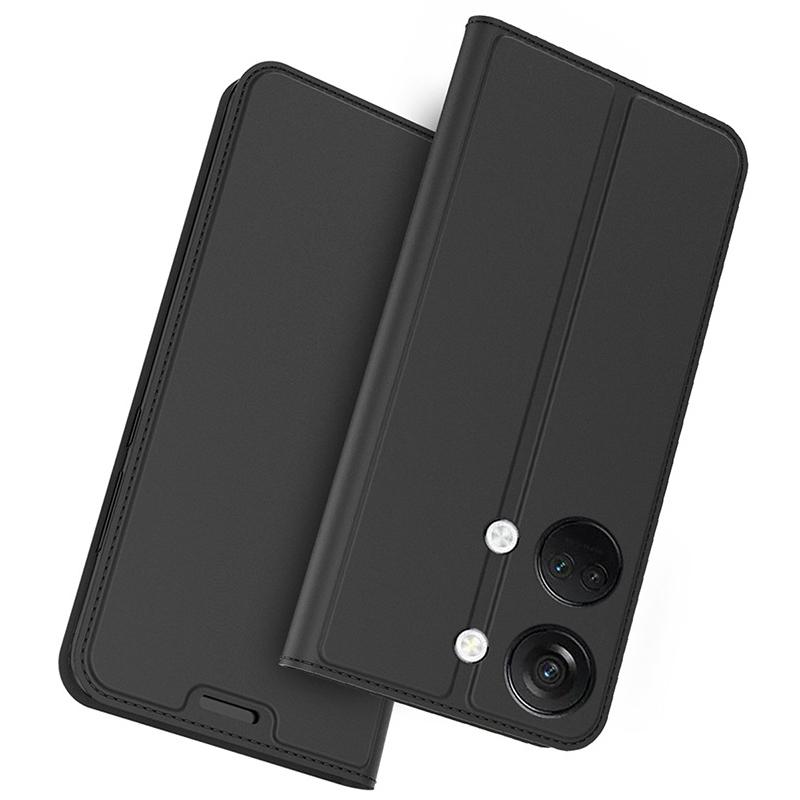 Stand Phone Cover for OnePlus Nord 3 5G/Ace 2V,TPU+PU Leather Card Holder Phone Case