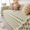 Affordable Luxury Style Plush Sofa Full Cover Cloth Non-Slip Universal Universal Sofa Cover Simple Style Sofa Towel High Sense