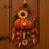 DIY-Weihnachtsdekorationen Saisonale Häkel-Türhänger-Sets, 3D-Zwerg-Strick-Aufhänger Handgemachte Bastelarbeiten, Anfänger-Schmuck für Weihnachten Halloween Ostern