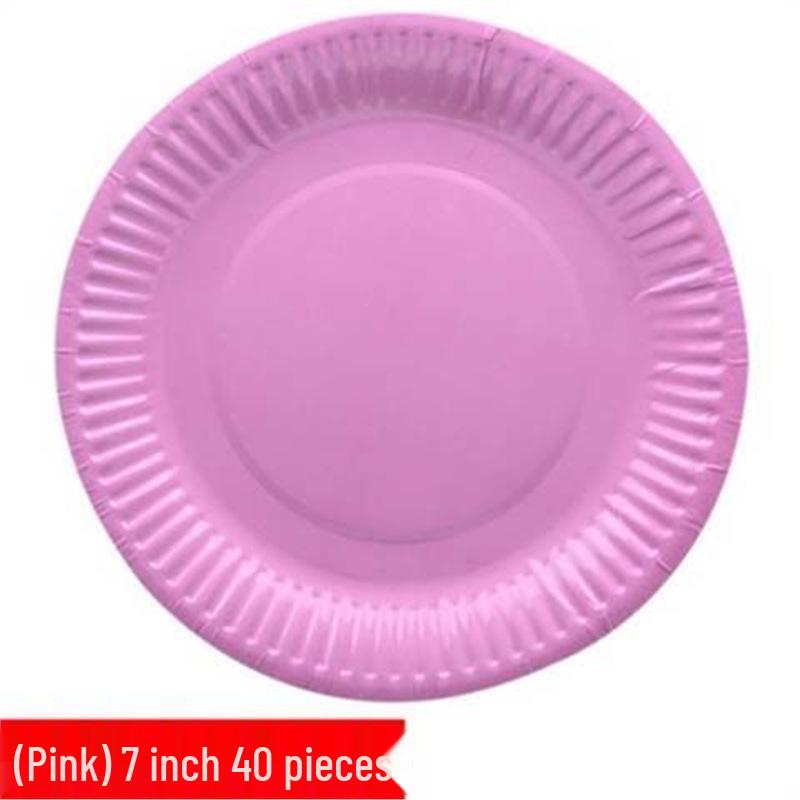 Disposable DIY Painting Plates for Kindergarten Art Activities