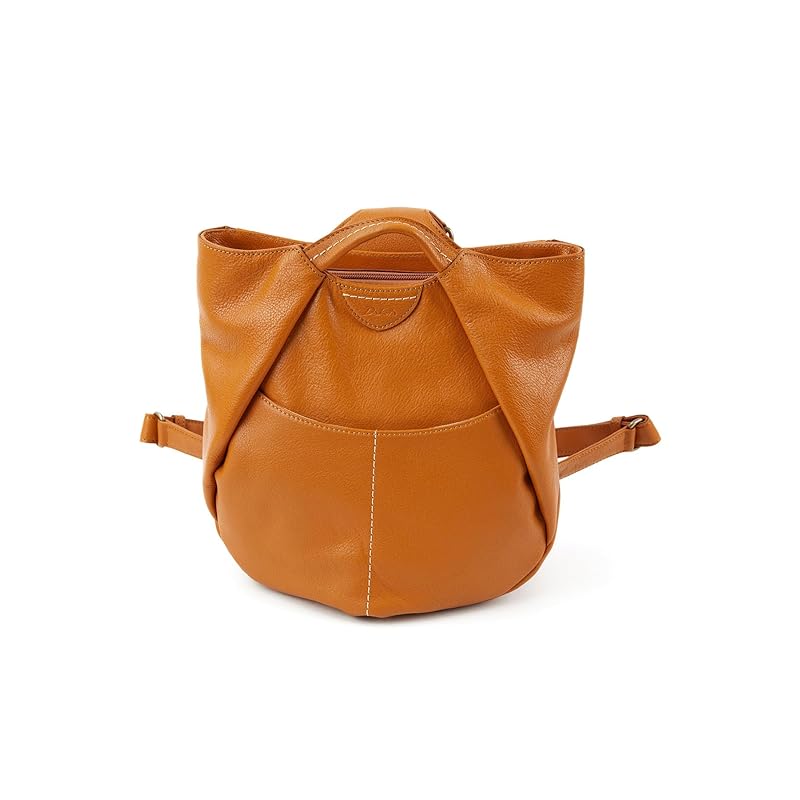 

[Dakota] backpack genuine leather ladies camel DA-1034600-45