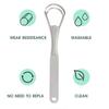 Stainless Steel Mouth Brush Double Decker Tongue Cleaner High Quality Tongue Scraper Cleaner