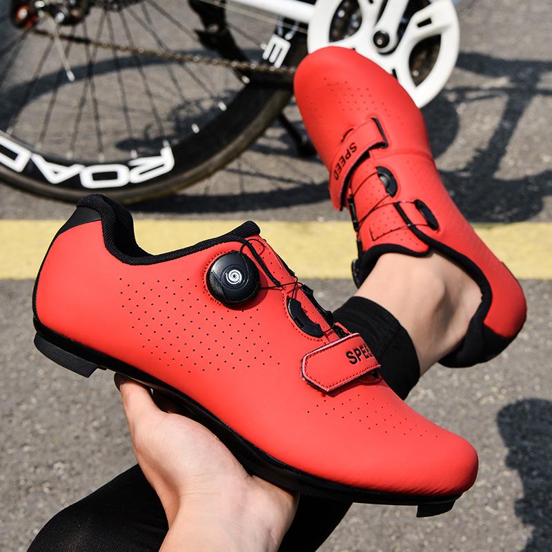 Buy 2022 Cycling Sneaker Cleat Shoes Men Sports Dirt Road Bike Boots