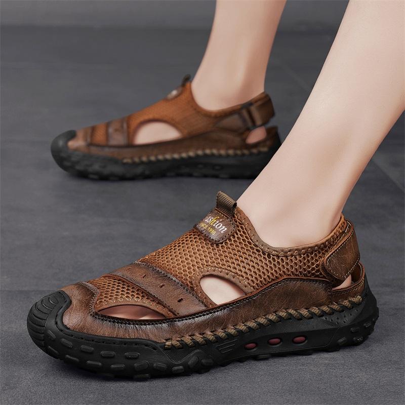 Fashion New Men Water Trekking Loafers Summer Male Comfortable Flats Classic Roman Sandals Outdoor Sneaker Beach Business Casual Shoes
