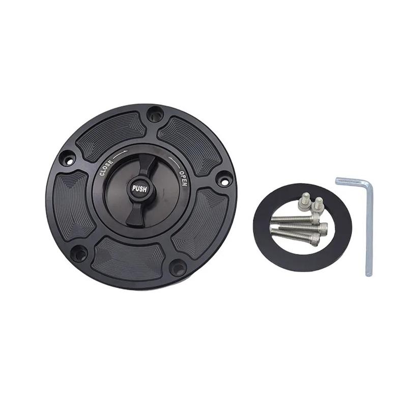 For CFMOTO 450R 450SR 250SR NK250 450R SR 250 SR - Motorcycle Accessories CNC Aluminum Motorcycle Gas Tank Cap Cover