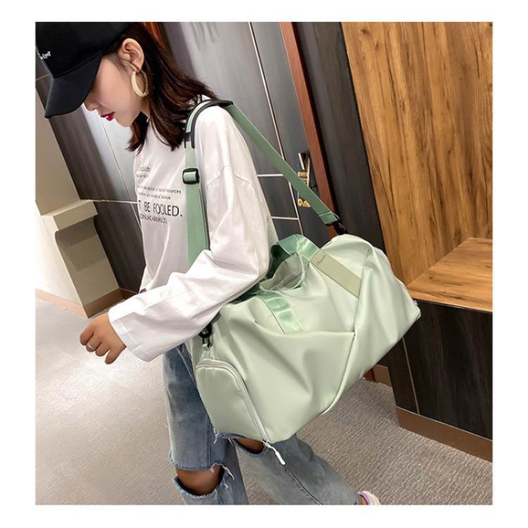 Geantă de antrenament cu depozitare cu separare uscat-umed, nouă de primăvară, capacitate mare, portabilă, geantă de bagaj, geantă pentru exerciții yoga, fitness, pentru bărbați și femei