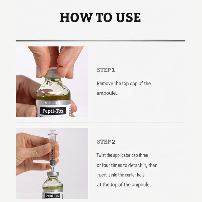 [MEDIPEEL] Ampolla Pepti-Tox 35ml Ampolla Rassodante con 7 Peptidi e Collagene