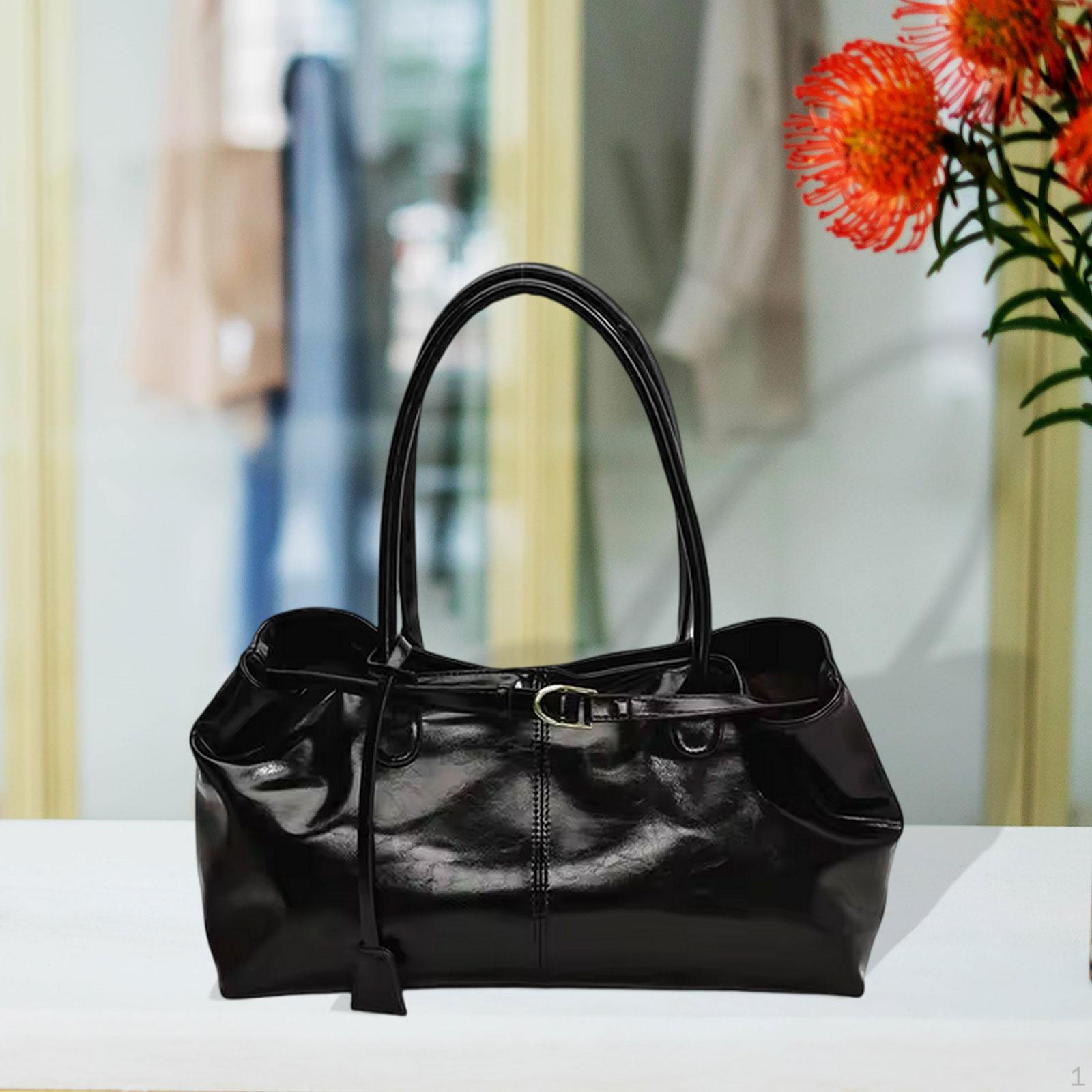 Сумка через плечо Элегантная Повседневная Сумка-тоут для Девушки Женщины Работа Вечеринка Свидание Black 2834₽