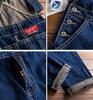 ShuMing Denim Loose Korean Fashionable Stylish Denim Pants for Street Size Men's Overalls, Fit, Style, All-in-One Jeans, Overalls, Work, Style,