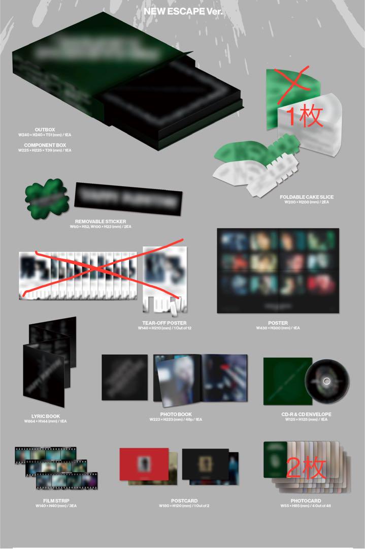 

[USED] Seventeen Happy BURSTDAY 2 versions