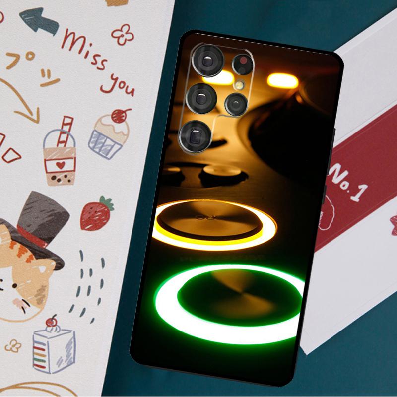 

Музыкальный чехол в стиле техно для Samsung Galaxy S23 S21 S22 Ultra Plus S20 FE Note 20 Note 10 S8 S9 S10 Plus, чехол Galaxy S22