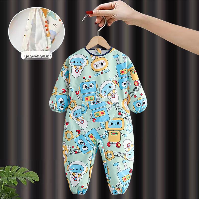 Wasserdichter Baby-Overall - Flecken- und abriebfeste Einteiler-Außenkleidung für krabbelnde Kinder