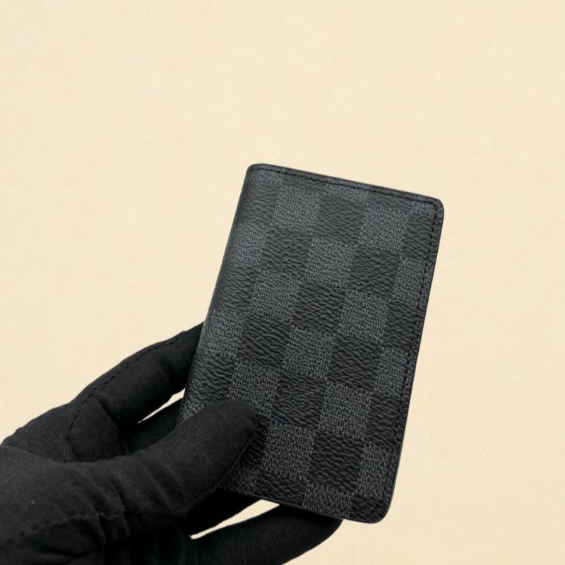 Classic Monogram Women's Pocket Wallet - Coated Canvas Card Holder