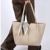 Lychee pattern silk scarf decorative tote bag women's shoulder bag