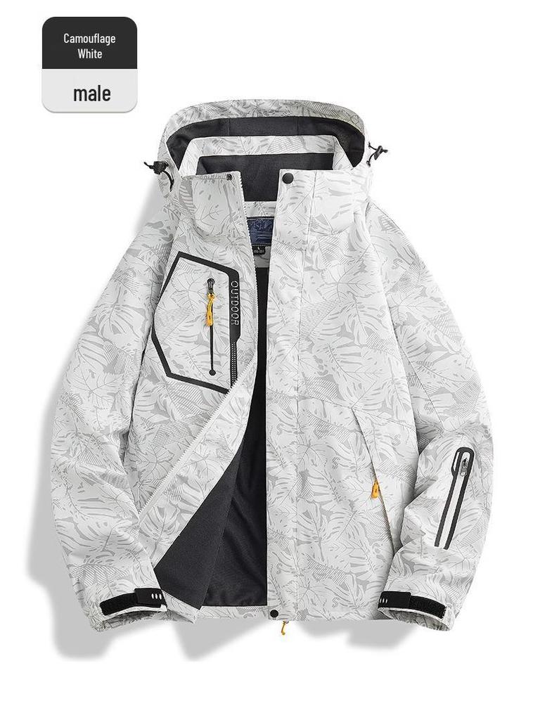 Woodpecker Men's Waterproof Windbreaker: Spring & Autumn 2025 Cycling & Mountaineering Jacket