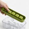 Reusable Ice Cube Tray With Lid Refrigerator Plastic Ice Mold 5 Grids Ice Cube Maker Kitchen Accessories Bar Tools Ice Cube Box