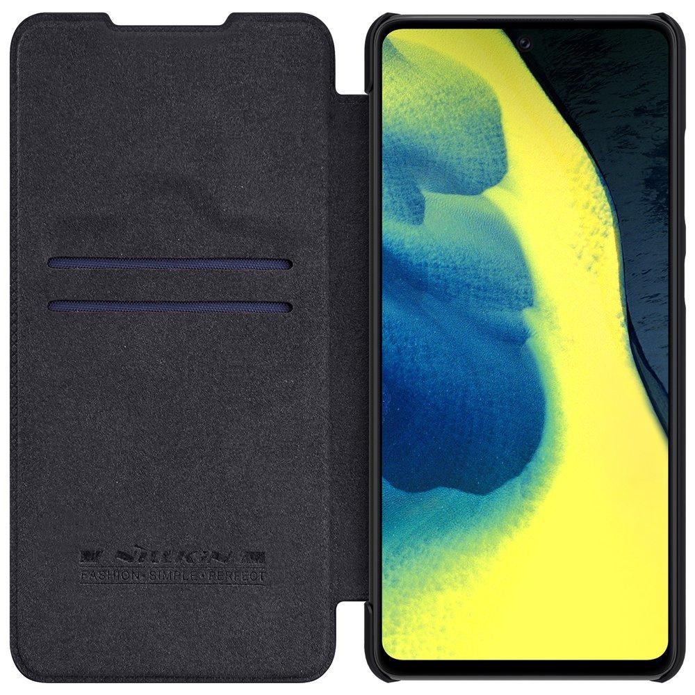 Nillkin Qin Leather Flip Case for Samsung Galaxy A72 4G - Black