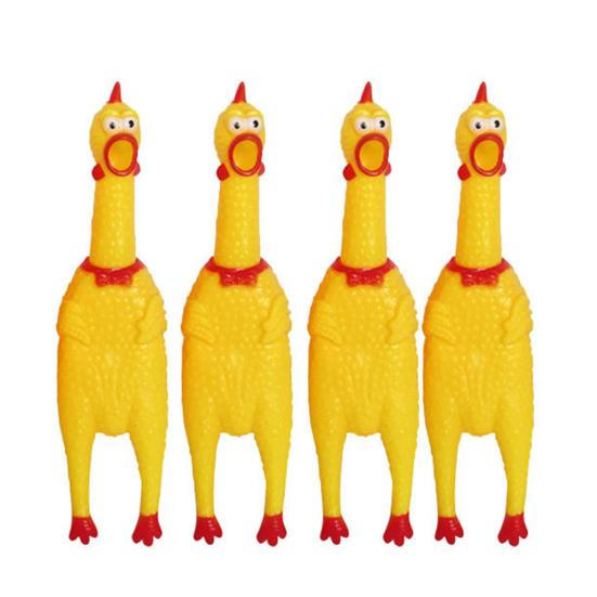 Squeaker Shrilling Screaming Chicken Slow Rising Vent Toy Stress Relieve Gift