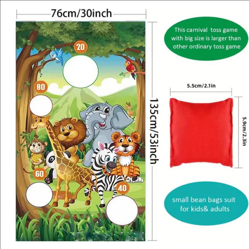 Throwing Sandbags Toy Game Fun Game Adult Safety Throwing Bag Children Outdoor Christmas Party Carnival Children's Toys