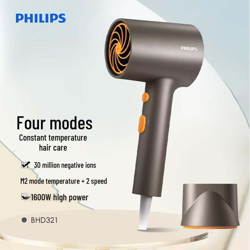 Philips BHD321 Ionic Hair Dryer CN plug (adapter included)