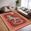 Tibetan Tiger Rug Area Rug African Tiger Carpet Housewarming for Laundry Hallway Bathroom Kitchen Floor Mat Household Home Decor